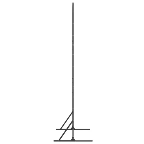  Magányszűrő Fekete 100x50x180 cm Acél