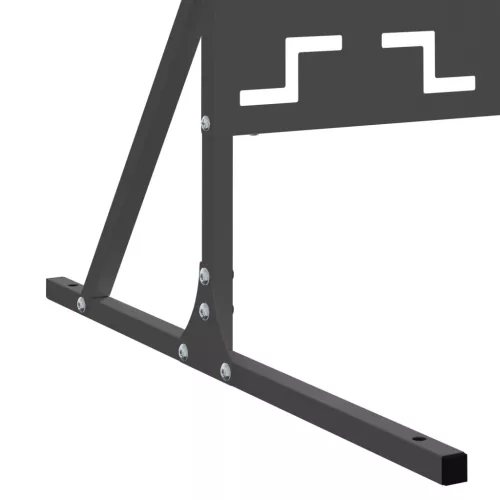  Magányszűrő Fekete 100x50x180 cm Acél