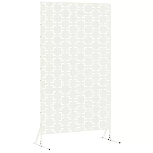  Magánszféra Képernyő Fehér 100 x 50 x 180 cm Acél