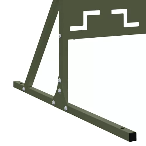  Magánszféra Képernyő Olívazöld 100 x 50 x 180 cm Acél