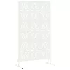  Magánélet Védő Képernyő Fehér 100x50x180 cm Acél
