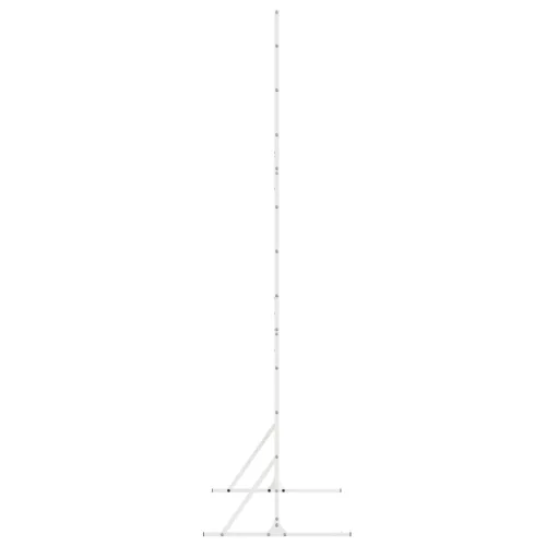  Magánélet Védő Képernyő Fehér 100x50x180 cm Acél