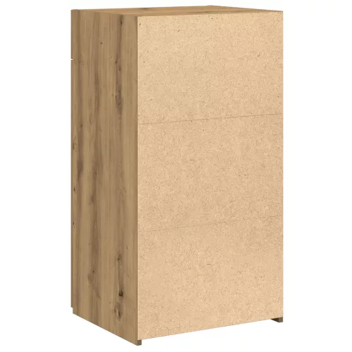  Oldalszekrény Artisan Tölgy 30x42,5x93 cm Készített Fa