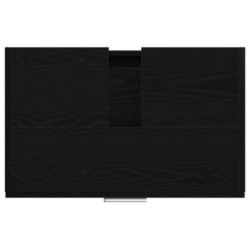  mosogatószekrény Fekete tölgy 59x37x59 cm Műszaki Fa