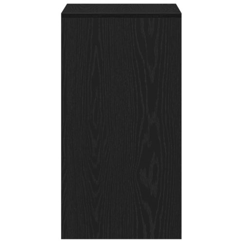  Fésülködőasztal tükörrel Fekete tölgy modern fa