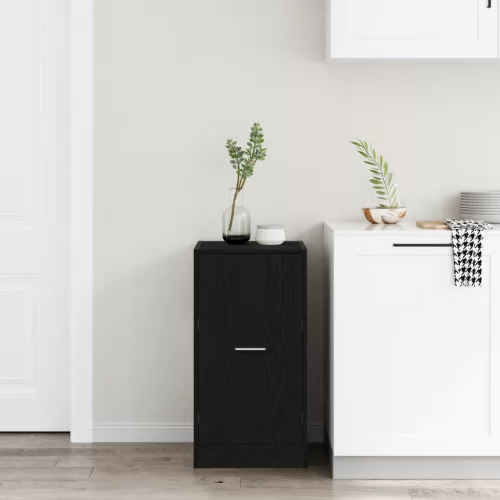  Patikás szekrény Fekete tölgy 40x41x77,5 cm Műanyag fa