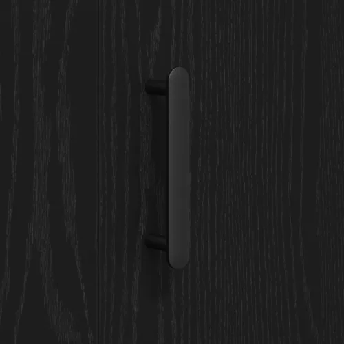  fekete tölgy tálaló 90x34x80 cm mérnöki fából