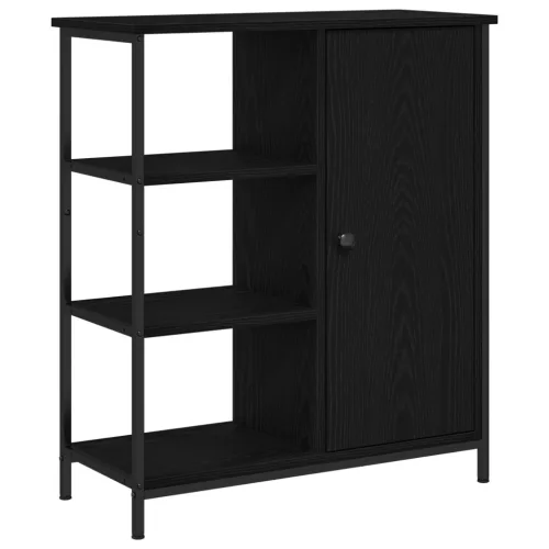  Fekete tölgy oldalfiók 70x30x80 cm Ragasztott fa