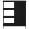  Fekete tölgy oldalfiók 70x30x80 cm Ragasztott fa