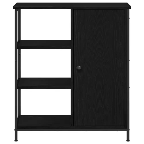  Fekete tölgy oldalfiók 70x30x80 cm Ragasztott fa