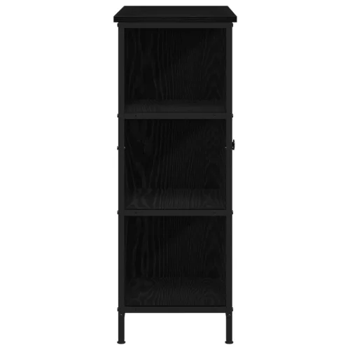  Fekete tölgy oldalfiók 70x30x80 cm Ragasztott fa
