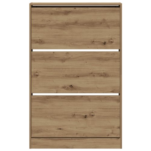  Cipőtároló Artisan Tölgy 80x21x125,5 cm Műanyag