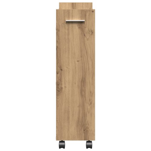  Görgős Szekrény Kézműves Tölgy 60x22x79 cm Műgyanta