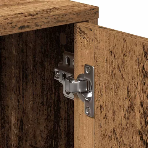  antik fa szerelt fa tálalószekrény 60 x 31 x 70 cm