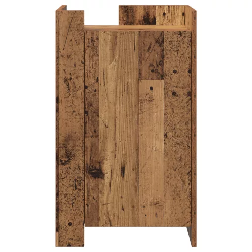  Oldalbufé Régi Fa 45x35x75 cm Műanyagfa