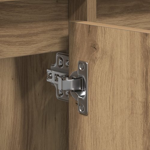  Mosdószekrény Mesteri tölgy 91x35x60 cm Mérnöki fa