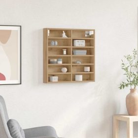    Kiállító szekrény Artisan tölgy 60 x 8,5 x 58 cm Faanyag