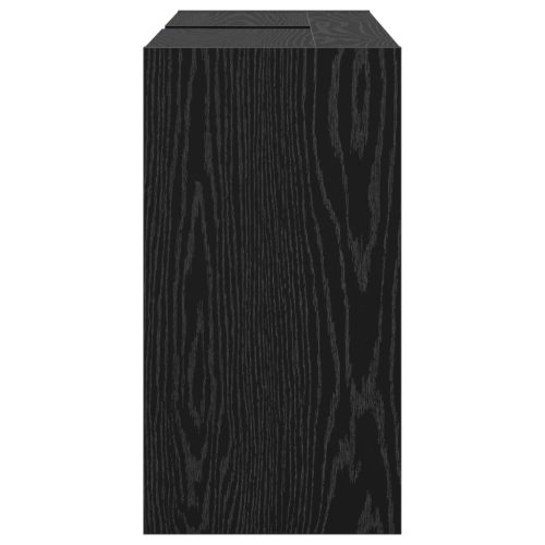  Mosogató Szekrény Fekete Tölgy 90x29x55 cm Mérnökfa