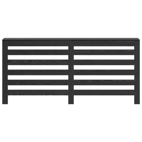  Radiátor Burkolat Fekete Tölgy 175x20x82 cm Kivitelezett Fa