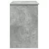  íróasztal tárolóval beton szürke 90x49.5x75 cm Mérnöki fa