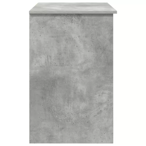  íróasztal tárolóval beton szürke 90x49.5x75 cm Mérnöki fa