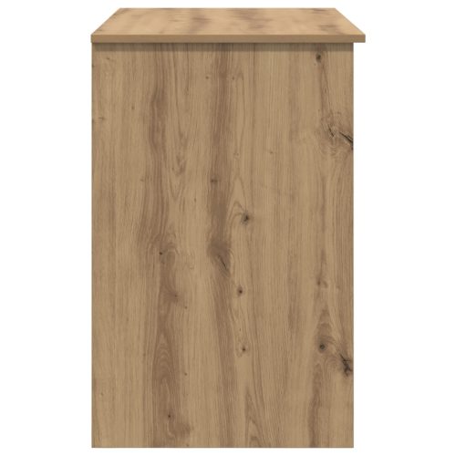  Íróasztal tárolóval Mesteri tölgy 90x49.5x75 cm Szerelt fa