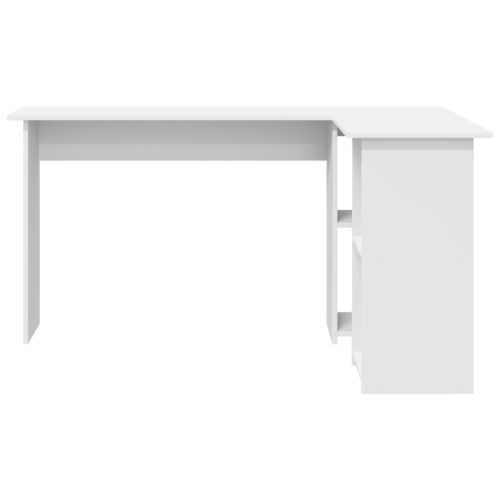  Fehér Számítógépasztal Fehér Forgácslap Közepes Számítógépasztal