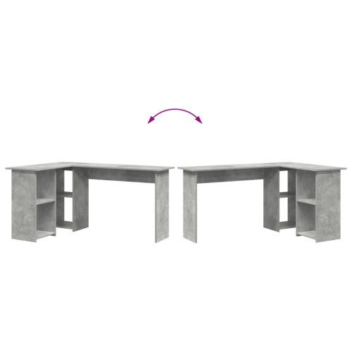  Beton szürke számítógépes asztal Beton szürke Forgácslap