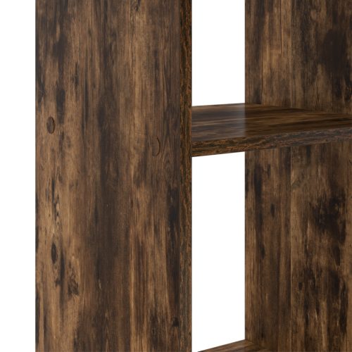  Füstölt tölgy számítógépes íróasztal Füstölt tölgy Szerelt fa Nagy