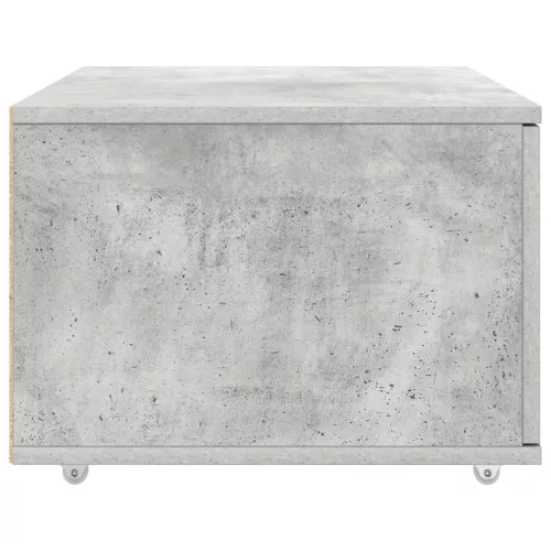  Kerekes Fiókos Szekrény Beton szürke Beton Közepes Ajtók