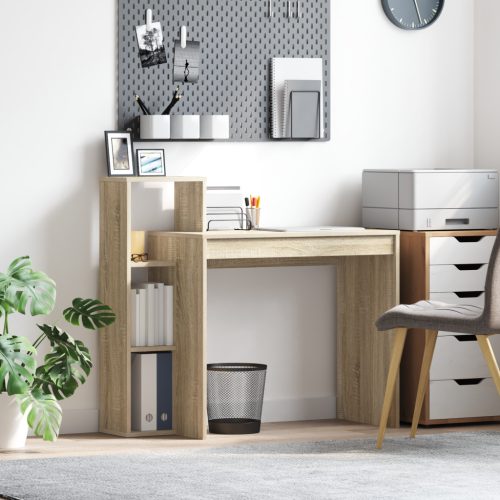  Íróasztal Sonoma tölgy Forgácslap Közepes Kompakt íróasztal