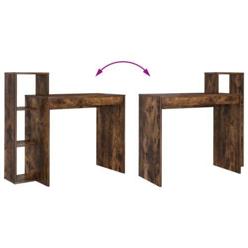  Íróasztal Füstölt tölgy Forgácslap Közepes Íróasztal