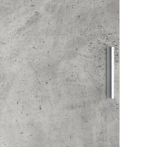  Büfé Szekrény Beton szürke MDF beton hatású laminátummal Szabványos