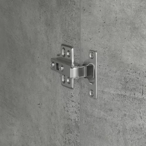  Büfé Szekrény Beton szürke MDF beton hatású laminátummal Szabványos