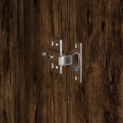  Büfé Szekrény Füstölt tölgy Szerelt fa Nagy Büfé Szekrény