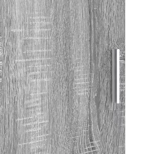  Büfé Szekrény Szürke sonoma MDF Közepes Büfé szekrény