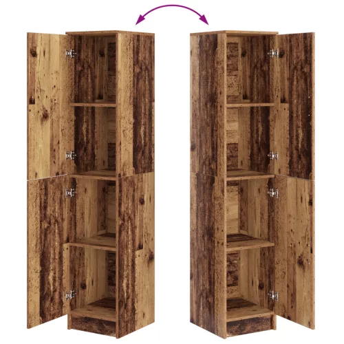  Büfé Szekrény Régi fa Tömör újrahasznosított fa Standard