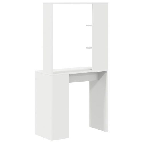  Fehér Számítógépes Asztal Fehér Forgácslap Közepes