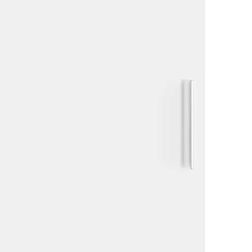  Fehér Oldalnézet Fehér MDF Fa Közepes Fehér oldalnézet