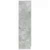 Magas Tároló Beton szürke 31,5 x 32 x 124 cm Faanyag