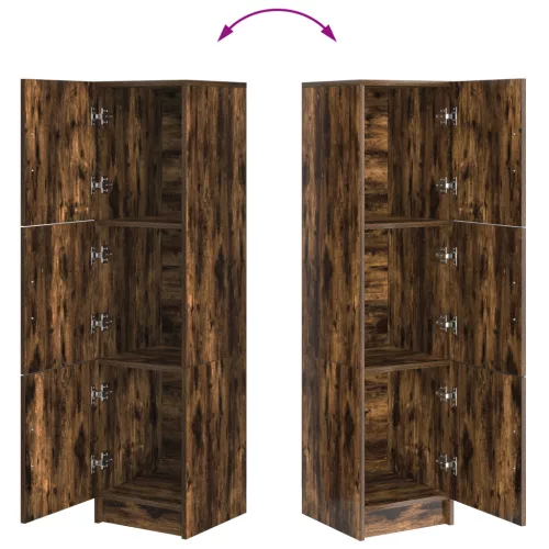  Füstölt tölgy étkezőszekrény Füstölt tölgy Fa Nagy