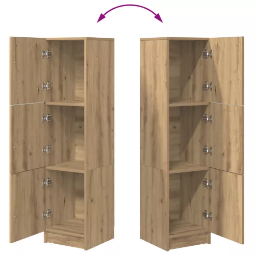  Kézműves Tölgy Sideboard Kézműves tölgy Mérnökfa Nagy Tárolás