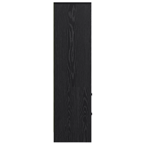  Magasfiú fiókkal Fekete tölgy 45,5 x 34 x 127 cm