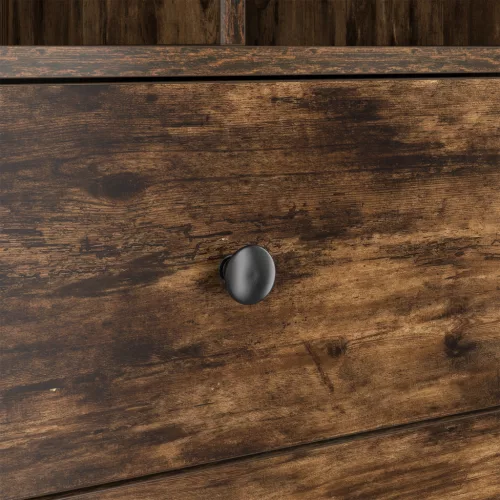  Magasfiú fiókkal Füstölt tölgy 45,5 x 34 x 127 cm