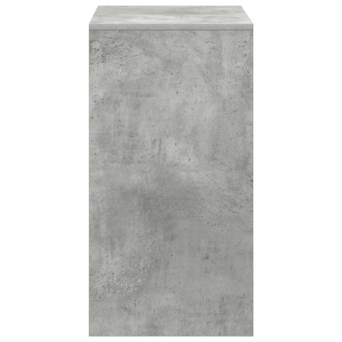  Íróasztal Beton szürke Forgácslap 60 x 40 x 76 cm Íróasztal