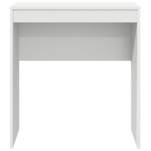  Íróasztal Fehér Szerelt fa 70 x 40 x 76 cm Egyszerű Íróasztal