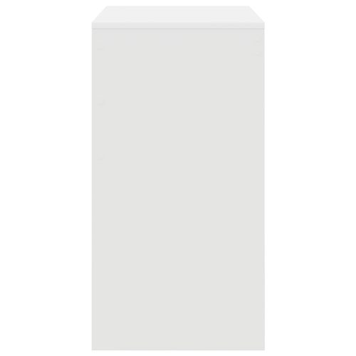  Íróasztal Fehér Szerelt fa 70 x 40 x 76 cm Egyszerű Íróasztal