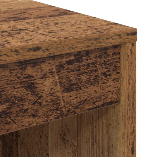  Rusztikus íróasztal Régi fa Forgácslap Kicsi Tárolás