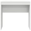  Íróasztal Fehér MDF 80 x 40 x 76 cm Egyszerű Íróasztal