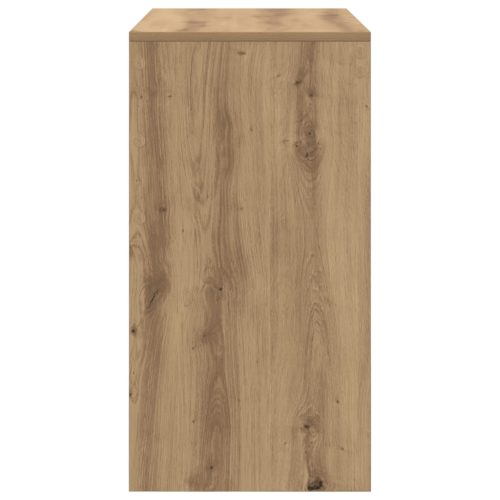  Íróasztal Tömör tölgy Mérnökfa 80 x 40 x 76 cm Íróasztal